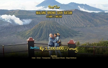 Paket Wisata Malang Bromo dari Batam