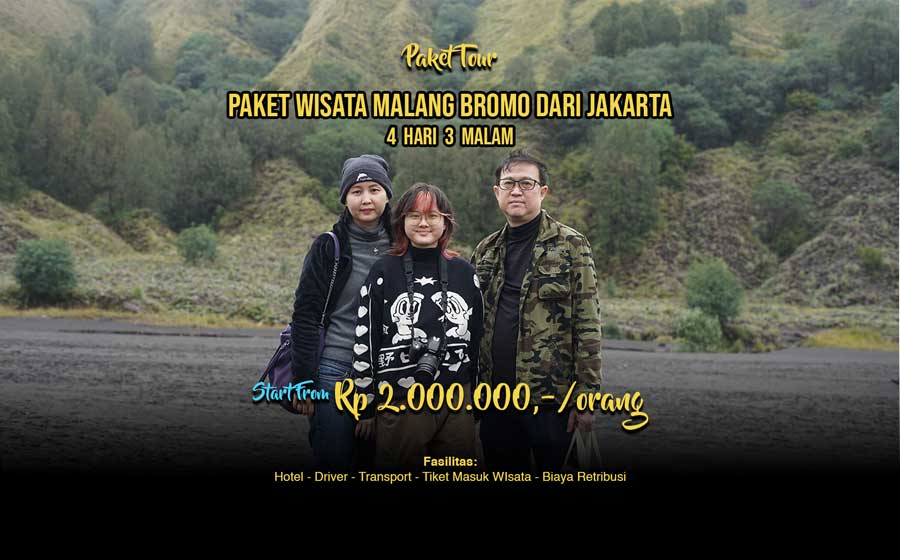 Paket Wisata Malang Bromo Dari Jakarta 4 Hari 3 Malam