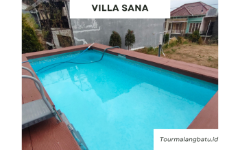 Villa 20 Orang di Kota Batu, Villa Sana