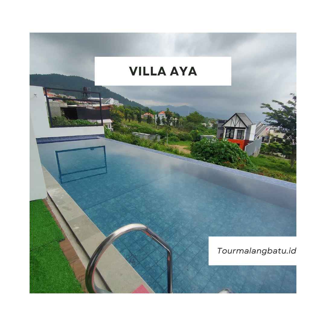 Villa Dengan Kamar Glamping di Batu, Villa Aya