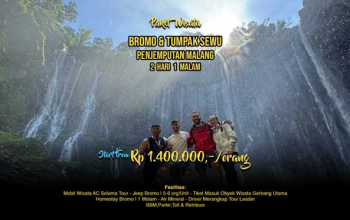 Paket Wisata Bromo dan Tumpak Sewu