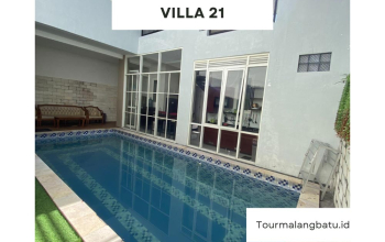 Villa 4 Kamar Murah dekat Agrowisata Batu