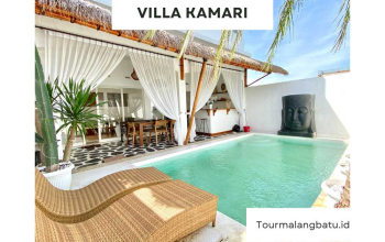 Villa Terbaru Ala Bali di Kota Batu