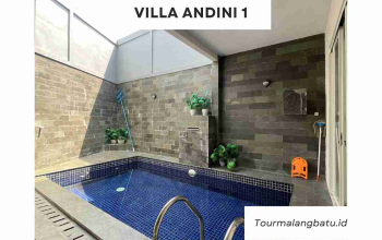 Villa 4 Kamar Murah di Batu Malang